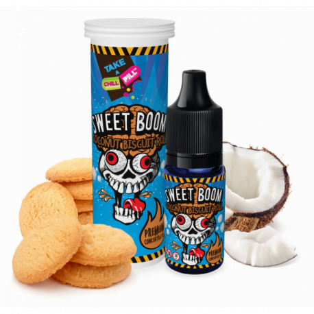 Chill Pill Sweet Boom Coconut Biscuit Makutiiviste 10Ml