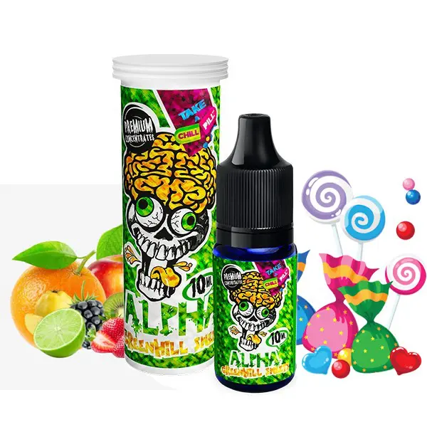 Chill Pill Alpha Greenhill Sweets makutiiviste 10ml