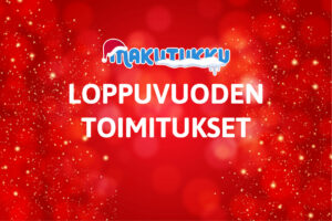 Loppuvuoden 2022 toimitukset makutukku.com