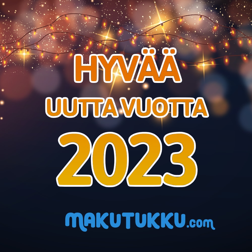 Hyvää Uutta Vuotta 2023 Makutukku.com