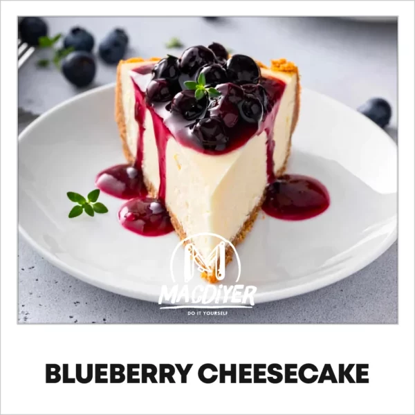 Macdiyer Blueberry Cheesecake 10Ml Makutiiviste