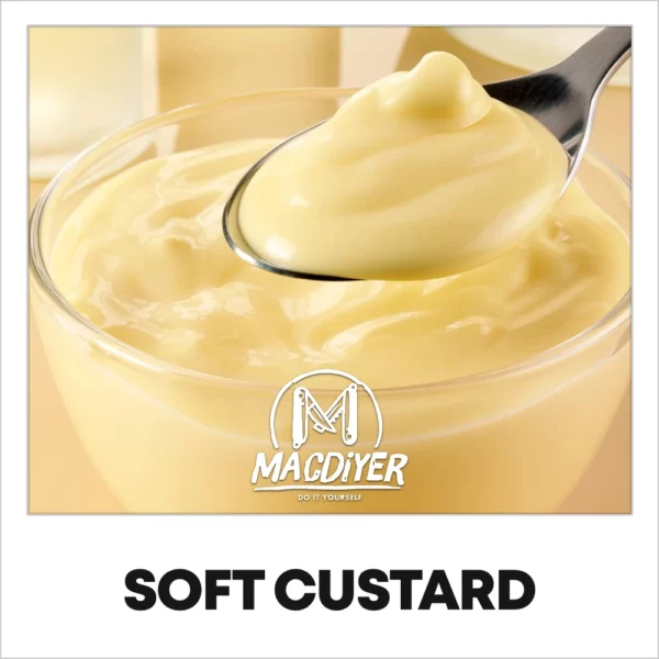 Macdiyer Soft Custard 10Ml Makutiiviste
