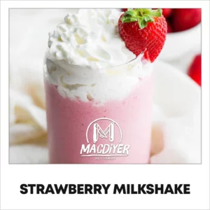 Macdiyer Strawberry Milkshake 10Ml Makutiiviste