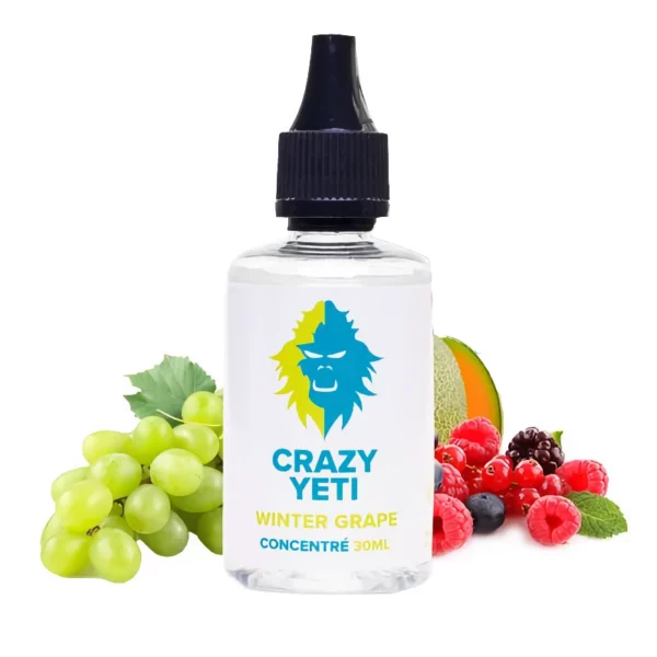 Crazy Yeti Winter Grape 30Ml Makutiiviste