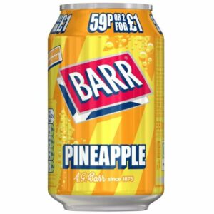 Barr Pineapple Soda 330ml