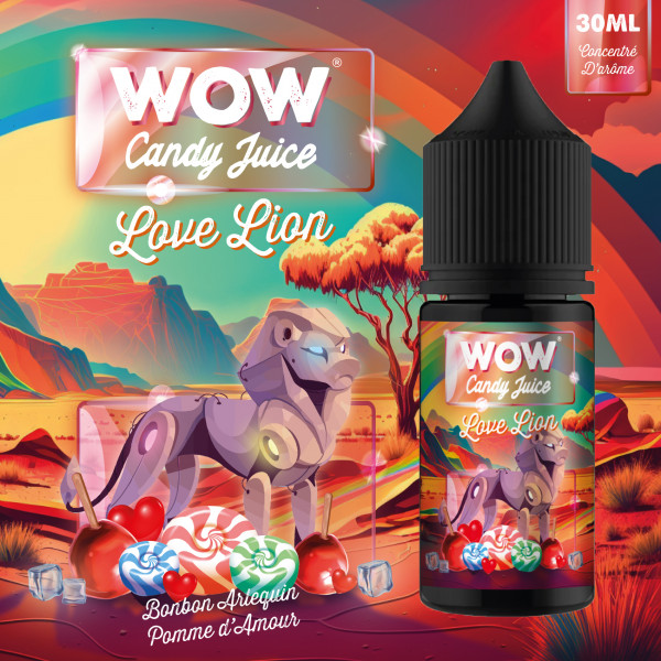 WOW Candy Juice Love Lion 30ml makutiiviste