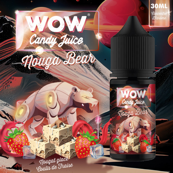 WOW Candy Juice Nouga Bear 30ml makutiiviste