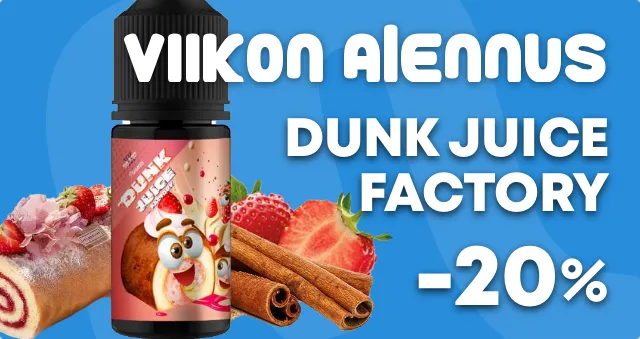 Viikon Alennus Minibanner Dunk Juice Factory