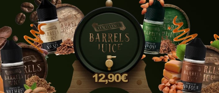 barrels juice promo banner
