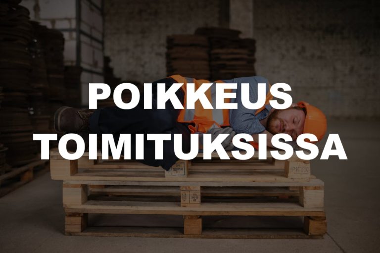 Poikkeus toimituksissa viikolla 31