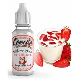 Capella Strawberries and Cream 13ml makutiiviste