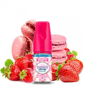 Dinner Lady Strawberry Macaroon 30ml makutiiviste