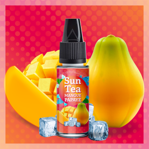 Sun Tea by Full Moon Mango and papaya 10ml makutiiviste