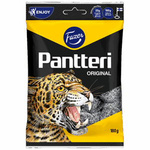 Fazer Pantteri karkkipussi 180 g