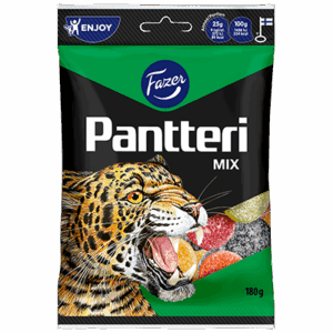 Fazer Pantteri Mix karkkipussi 180g