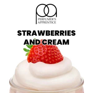The Flavor Apprentice Strawberries and Cream 15ml makutiiviste